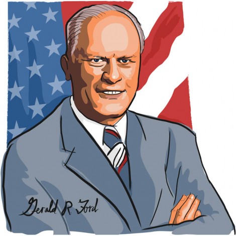 38C Pres. Gerald Ford | Joe Shoulak Graphics